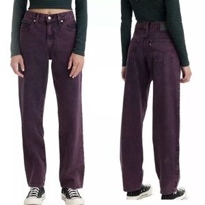 Levi’s 94 Baggy Jeans Straight Leg Acid Wash